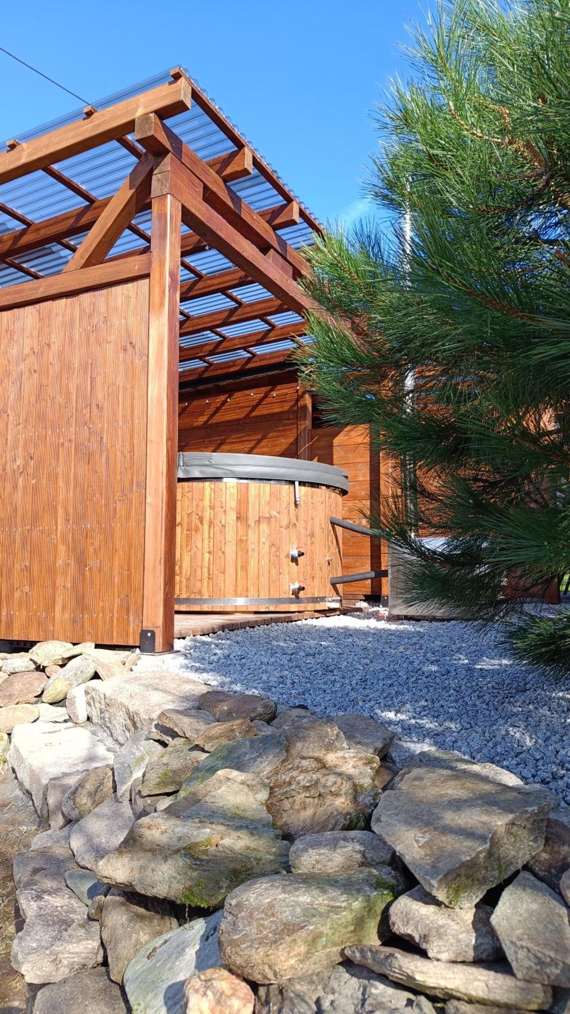 Pod Klonem Z Balia I Sauna ルバフカ エクステリア 写真
